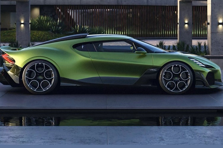 Điều đó đã dẫn tới mẫu hypercar mới Bugatti Brouillard về cơ bản có thể coi như phiên bản coupe của chiếc W16 Mistral, chia sẻ khung bằng carbon và động cơ W16 từ Chiron.
