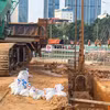 [GALLERY] Tuyến đường sắt đô thị số 5 chính thức thi công 