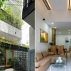 Nhà phố 50m2 trong hẻm nhỏ ngập ánh sáng và cây xanh
