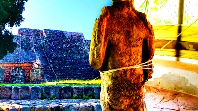 Phát hiện chấn động tượng Maya không đầu chứa bí ẩn ngàn năm