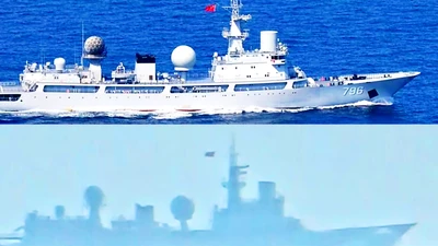 Tàu do thám Trung Quốc ghi lại toàn bộ cuộc không kích Iran của Mỹ