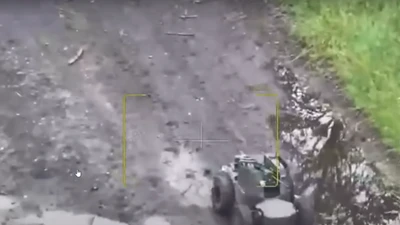 Ukraine dùng xe robot chiến đấu Lyut đối phó các đợt tấn công của Nga 