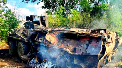 Phiên bản BTR-82 đặc biệt của Nga bị phá hủy ở Ukraine