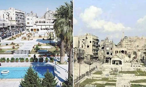 Thành phố Aleppo ngày ấy - bây giờ
