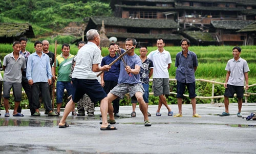 Tục lệ của làng võ thuật ở Trung Quốc 