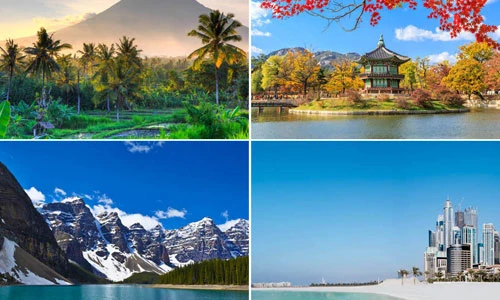 9 điểm du lịch hấp dẫn năm 2017