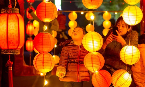 Không khí Tết Nguyên tiêu ở Trung Quốc
