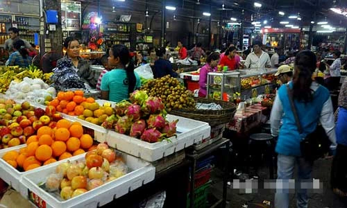 Chùm ảnh thăm thú chợ quê độc đáo ở Campuchia