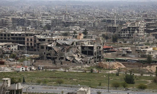 Chùm ảnh những đống đổ nát sau chiến sự ở Syria