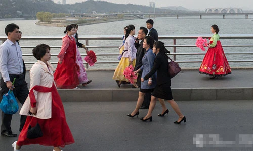 Chuỗi ảnh bình thường “nhất” ở đất nước Triều Tiên