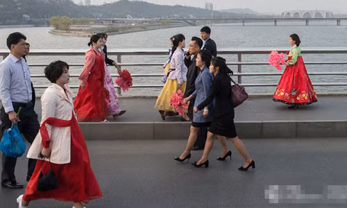 Chuỗi ảnh bình thường “nhất” ở đất nước Triều Tiên