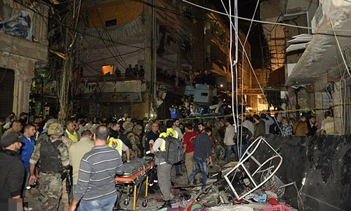 IS đánh bom ở Lebanon, gần 300 người thương vong