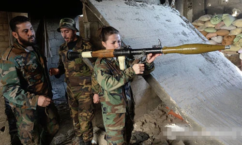 Cuộc sống của binh sỹ Syria cắm chốt ở vùng Dahane