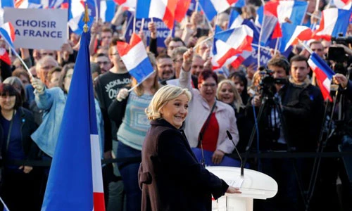 Ảnh: Nước Pháp trước vòng 2 bầu cử tổng thống