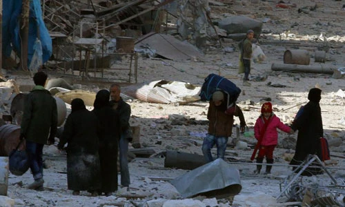 Loạt ảnh mới nhất ở chảo lửa Aleppo