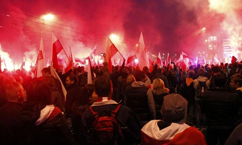 Cận cảnh cuộc bạo động ở thủ đô Ba Lan