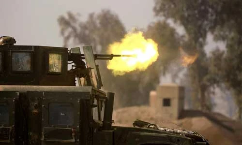 Loạt ảnh mới nhất đánh phiến quân IS ở Tây Mosul