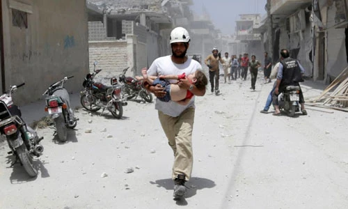Chùm ảnh những anh hùng thầm lặng trong cuộc chiến Syria