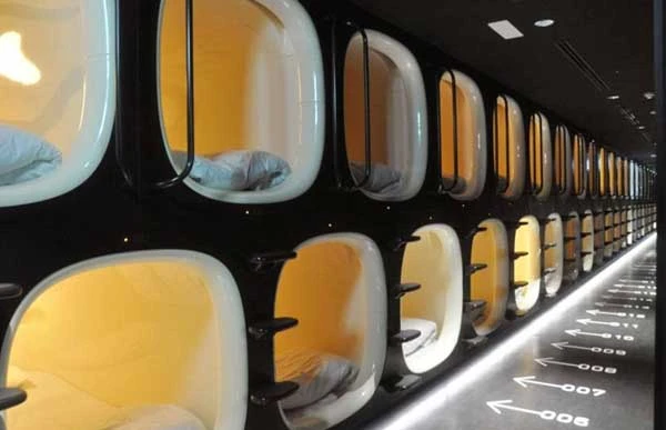 Khách sạn “con nhộng” cực hot giữa sân bay Narita