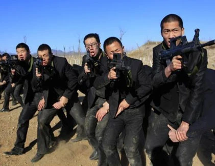 Đột nhập trường đào tạo vệ sĩ ở Trung Quốc