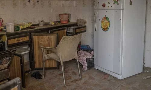 Cận cảnh ngôi nhà của phiến quân IS ở ngoại ô Mosul