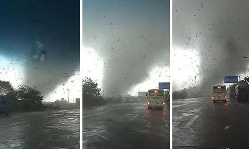 Vòi rồng làm gần 200 người Trung Quốc thương vong