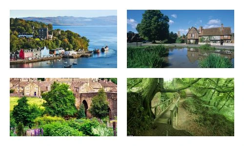 Mê mẩn những ngôi làng đẹp tựa tranh vẽ ở Anh