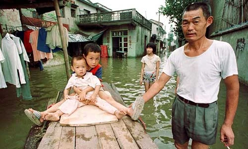 Trận lụt ở Trung Quốc năm 1998 qua ảnh
