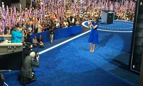 Náo loạn trong ngày đầu Đại hội toàn quốc Đảng Dân chủ