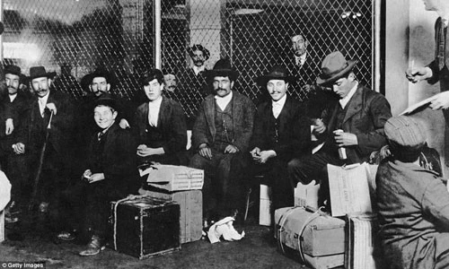 Chùm ảnh nhập cư ồ ạt vào Mỹ đầu thế kỷ 20