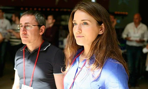 Nhan sắc xinh đẹp của nữ chính khách Ukraine