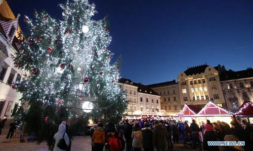 Độc đáo chợ Giáng sinh ở Slovakia