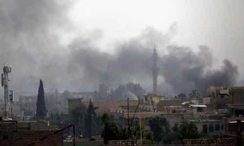 Chùm ảnh giải phóng Mosul: Phiến quân IS "cá nằm trên thớt"