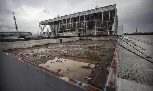 Cảnh các công trình phục vụ Olympic Rio 2016 tan hoang