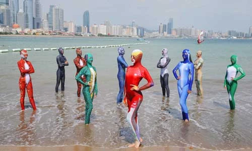 Những bộ áo tắm độc nhất vô nhị ở Trung Quốc