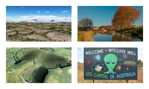 10 vùng đất trên thế giới “hút” người ngoài hành tinh