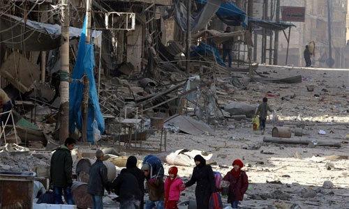 Ảnh về thành phố Aleppo từ khi nội chiến nổ ra