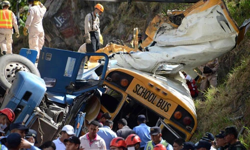 Hiện trường vụ đâm xe ở Honduras, hơn 50 người thương vong