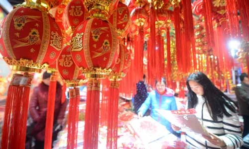 Không khí đón Tết Nguyên đán 2017 ở Trung Quốc