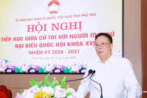 GS.VS Châu Văn Minh cam kết đặt người dân ở trung tâm chính sách