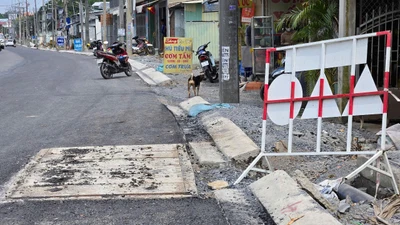 Đường Nguyễn Tri Phương thi công ì ạch, trách nhiệm thuộc về ai?