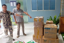 Thực phẩm chức năng ở bãi rác tại Bình Chánh là hàng giả