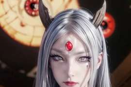 AI tái hiện Kaguya Naruto đẹp mê hồn với ánh mắt biết nói