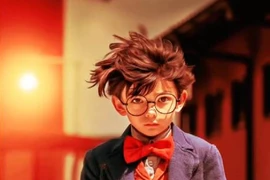 Phát cuồng khi Conan và Ran được AI tái hiện như người thật 