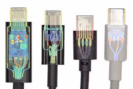 Soi X-quang cáp USB-C giá rẻ và cáp 129 USD của Apple