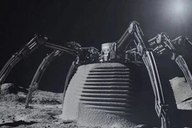 Robot nhện in nhà trong 24 giờ mở kỷ nguyên xây dựng Mặt Trăng