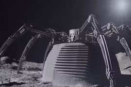 Robot nhện in nhà trong 24 giờ mở kỷ nguyên xây dựng Mặt Trăng