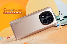 [INFOGRAPHIC] Redmi Note 14 Vàng Sa Mạc bùng nổ cảm hứng mùa hè 