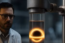 Bom hố đen bùng nổ trong phòng thí nghiệm Trái Đất