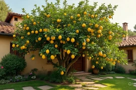 Trồng cây chanh trong nhà đúng vị trí hút lộc, tài lộc ùn ùn đến